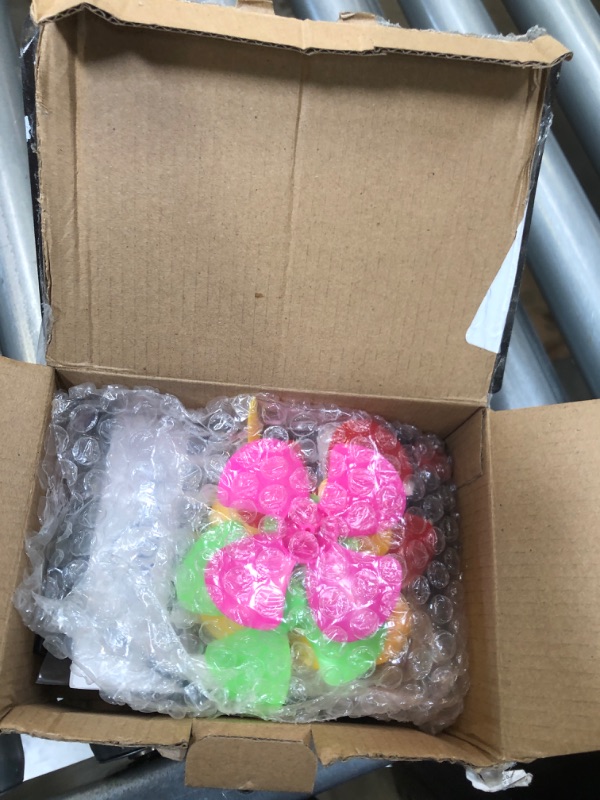 Photo 1 of 6 Set DC Motor Kit, Rectangular Electric 1.5-3V 24000RPM Mini Motor with 86 Pcs Plastic Gears, 2 x AA Battery Holder, Bracket, Rocker Switch, Shaft Propeller, Wheels for DIY Science Projects