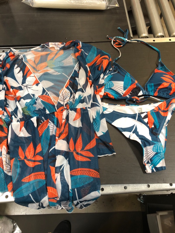 Photo 1 of 3 PCS BATHING SUIT LARGE 