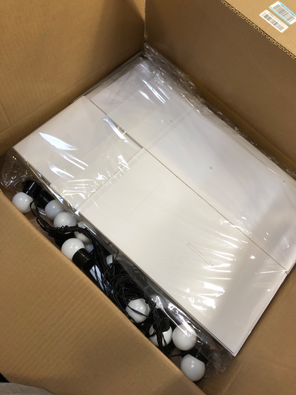 View 2 of imprsv 5FT Marquee Light Up Numbers, Marquee Numbers 4, Cool White Light Up Numbers for Party, Big Numbers for 4th 24FTth 40th Birthday Party Decorations,Large Cardboard,Anniversary Decor Number 4 Z-5FT White