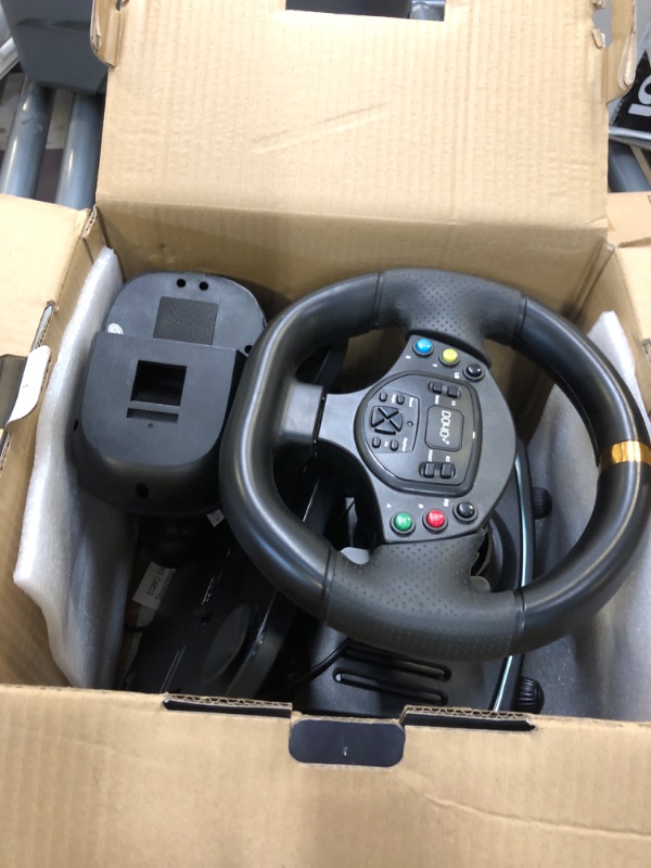 Photo 3 of  DOYO 1080 Degree Steering Wheel with Pedal Multi-Platforms Racing Wheel 