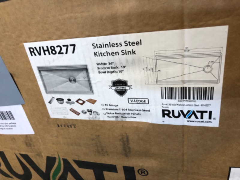 Photo 1 of RVH8277 KITCHEN SINK