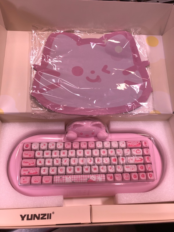 Photo 1 of CAT KEYBOARD PINK