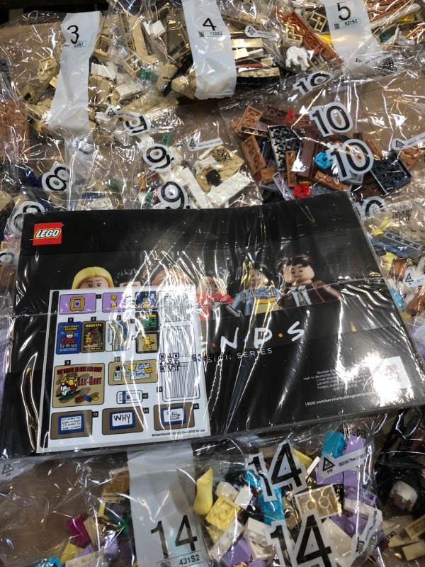 Photo 3 of  LEGO Icons The Friends Apartments 10292, Friends TV Show Gift from Iconic Series, Detailed Model of Set, Collectors Building Set with 7 Minifigures of Your Favorite Characters
