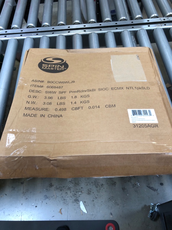 Photo 1 of SwimWays Spring Float Premium Recliner Pool Lounger with Hyper-Flate Valve, Inflatable Pool Float, Blue Blue Recliner (New Version)