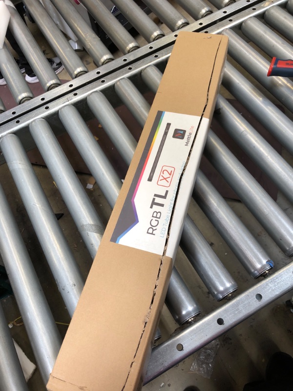 Photo 1 of TLX2 RGB Tube Light LED Full Color Portable Video Light with APP DMX Control 2 ft 2800K-8000K CRI96 TLCI97 360° RGB CCT HSI Mode 10 Customizable Light Effects built in Rechargeable Battery TLX2 - 2ft