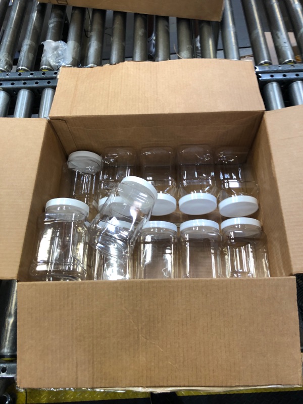 Photo 1 of 12 pack Plastic Jars