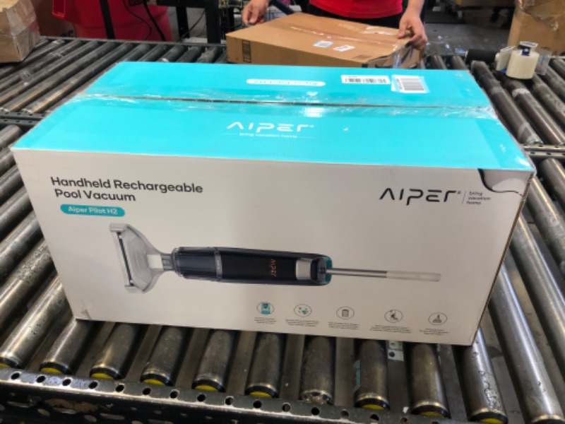 Photo 3 of (2024 Upgrade) AIPER Cordless Pool Vacuum, Handheld Rechargeable Swimming Pool Cleaner, 70 Min Battery Life, Two Cleaning Modes, Ideal for Above & In-ground Pools, Hot Tubs, Spas