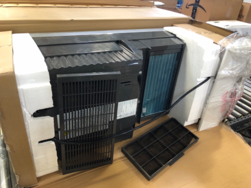 Photo 1 of Whynter Portable Air Conditioner 14,000 BTU with Dual Hose Dehumidifier & Cooling Fan for 500 Sq Ft Rooms, Includes AC Unit Window Kit, ARC-14S (9,500 BTU SACC) AC Unit Only