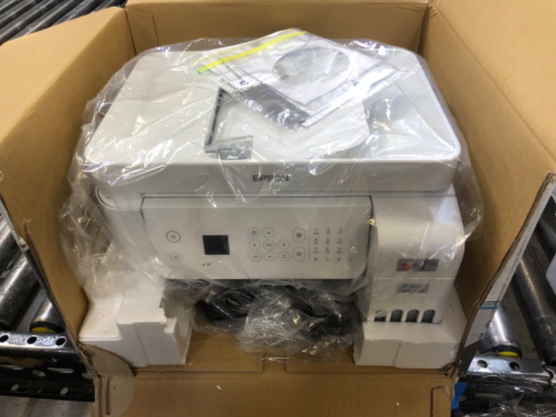 Photo 1 of Epson EcoTank ET-4800 Wireless All-in-One Cartridge-Free Supertank Printer with Scanner, Copier, Fax, ADF and Ethernet
