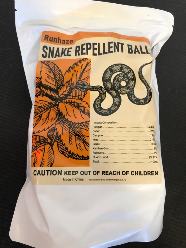 Photo 2 of 12 Packs Snake Away Repellent for Yard Powerful Be Gone Pet and Children Safe Ball for Outdoors Indoors Defence Camping Fishing Lawn Garden Home Control