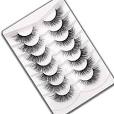 Photo 1 of Cat-Eye False Lashes Look Like Extension Fluffy Faux Mink Lashes Wispy 15mm Eyelashes Dramatic Long Thick Full Volume 7 Pairs Pack J