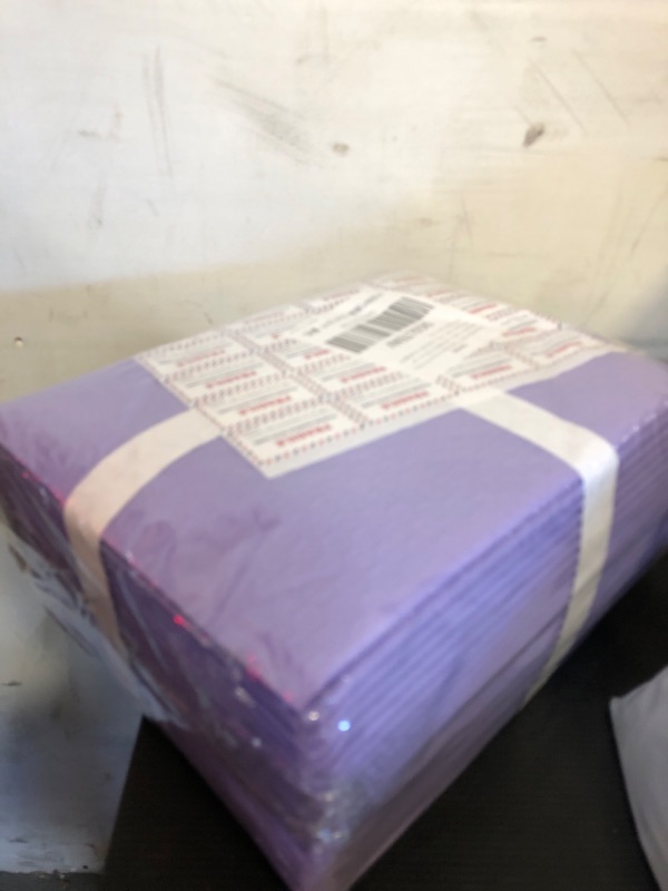 Photo 2 of 12x9" Side-Opening Purple Hexagon Bubble Mailers (25-Pack)