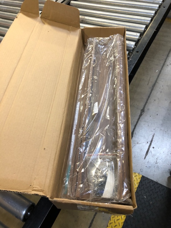 Photo 1 of Picture Ledge Shelf, 24 Inch Floating Shelves Set of 3, Rustic Floating Shelves with Lip, Picture Floating Shelf for Wall with Ledge, Photo Ledge Shelves for Bathroom Bedroom Kitchen Nursery - Walnut 24inch Walnut