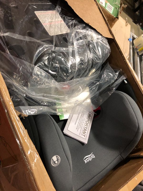 Photo 2 of Britax Highpoint Backless Belt-Positioning Booster Seat, SafeWash Black Ombre