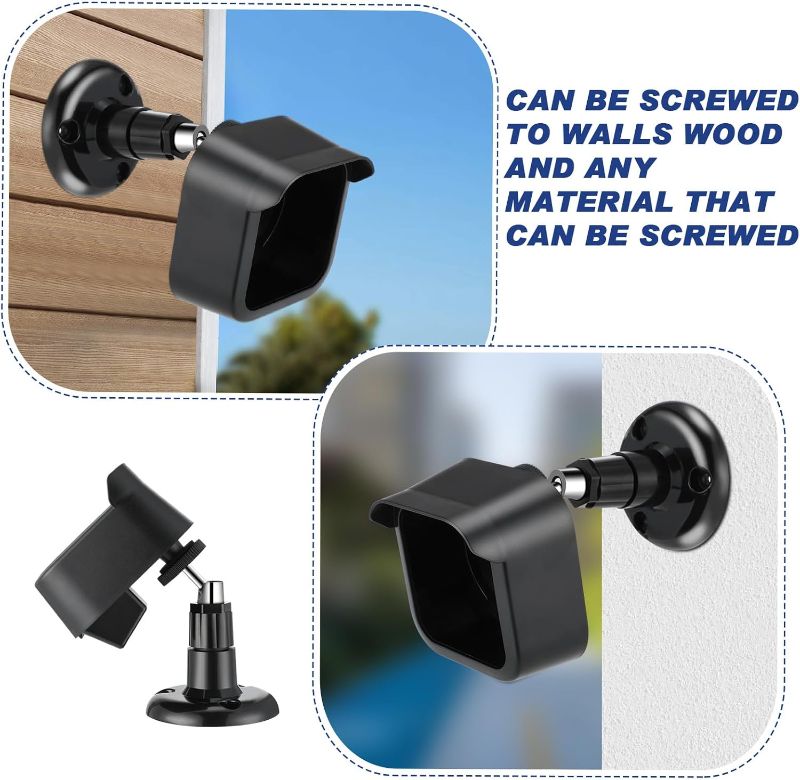 Photo 1 of 5 Pcs Wall Mount Bracket Compatible with Blink Outdoor Camera Indoor Outdoor Camera Mount with 2 Pcs Sync Module Outlet Mount Compatible with Blink Home Security Camera