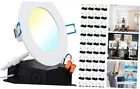 Photo 1 of 4 Inch Ultra Thin LED 48 Pack 5 CCT in One (2700K, 3000K, 3500K, 4000K, 5000K)
