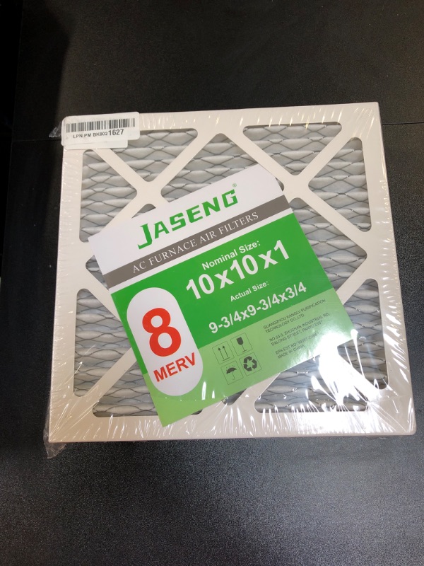 Photo 2 of 10x10x1 Furnace Air Filters 4 Pack, MERV 8 MPR 600 & FPR 5 Filtering, HVAC Air Filter Replacement (exact dimensions: 9 3/4"x9 3/4"x3/4")