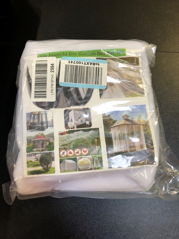 Photo 1 of 10x35Ft Garden Netting for Raised Bed, Insect Mesh Netting for Garden Protection Plant Mesh Cover for Vegetable Fruits Flowers Crops Greenhouse Pest Barrier Protect Garden Plant from Birds Bugs

