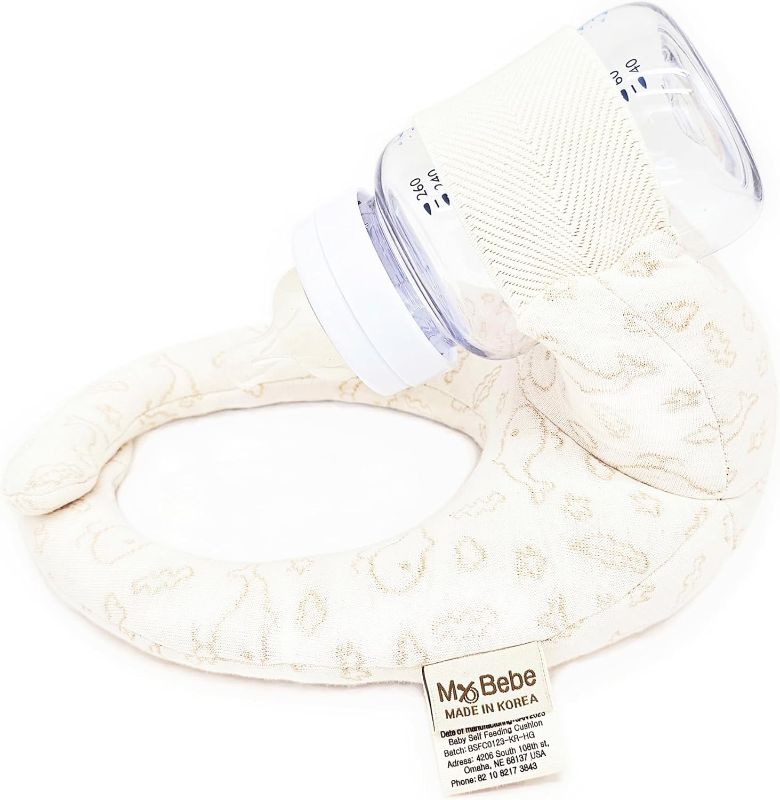 Photo 1 of Baby Self Feeding Cushion, Baby Self Feeding Pillow, Breast Feeding Pillow, Baby Feeding Bottle Holder, Baby Organic Cotton
