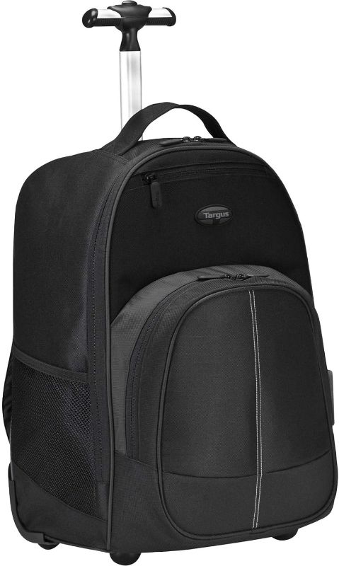 Photo 1 of 
Targus 16 Inch Compact Rolling Backpack, Black - Wheeled Travel Bag, Fits Laptops Up to 16” and MacBook Pros up to 17”