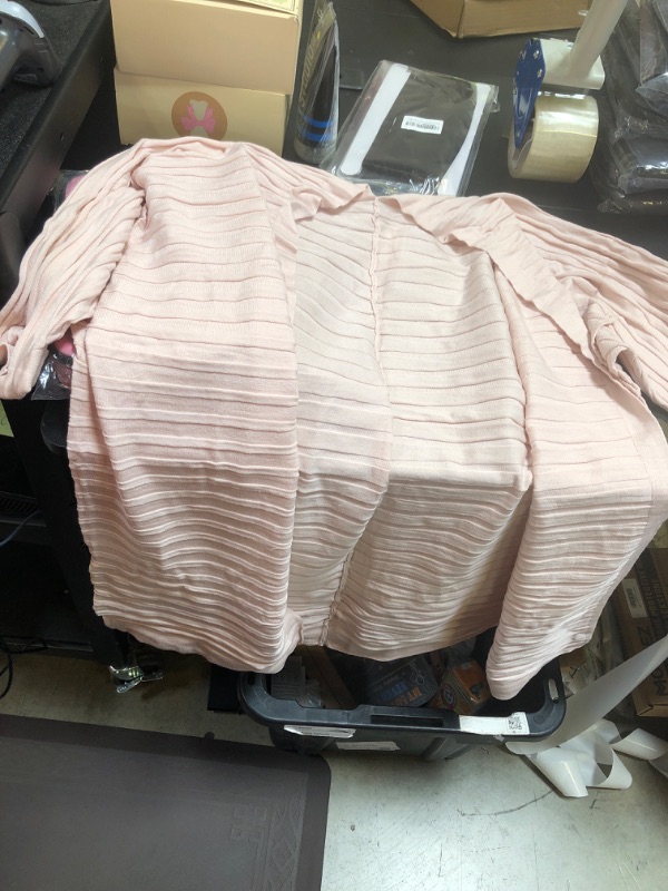 Photo 1 of `large pink cardigan short sleeve 