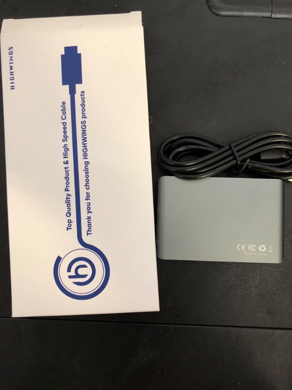 Photo 1 of HDMI 2.1 Switch 8K HDMI Splitter, Highwings [Upgrade, Bidirectional] 4K@120Hz HDMI Switcher 2 in 1 Out Supports 8K@60Hz, Aluminum HDMI Switch Selector for PS4/PS5 Xbox Roku Apple TV Fire Stick Sony TV Iron Grey