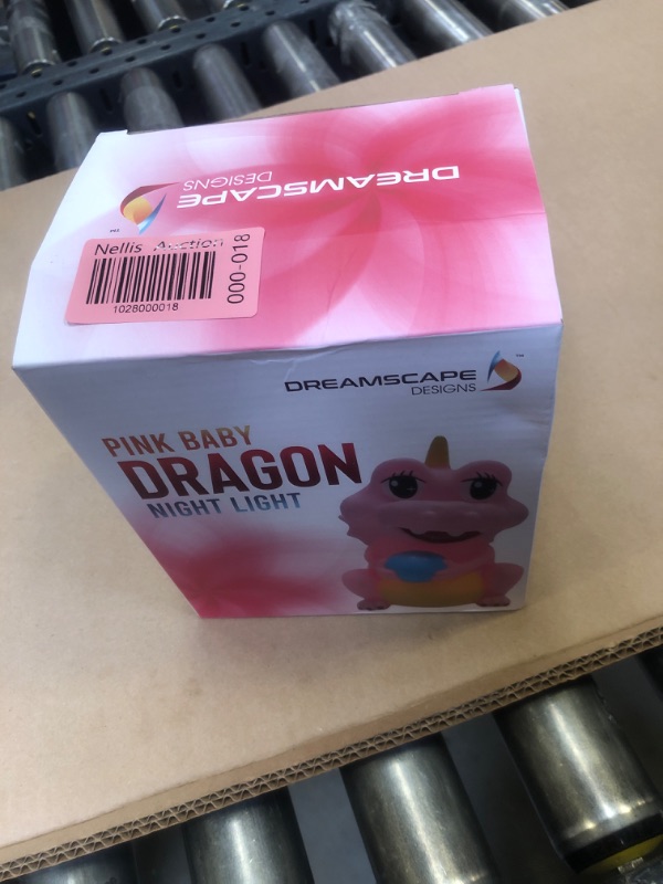 Photo 2 of Baby Dragon Nightlight: 7 Colors, Touch or Remote Control, Durable Nursery Light for Baby and Toddler - Perfect Animal Night Light for Girls and Boys.