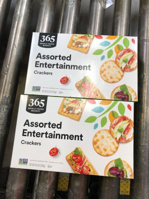 Photo 2 of 365 by Whole Foods Market, Assorted Entertaining Crackers, 8.8 Ounce. Pack of 2 July 29 2024
