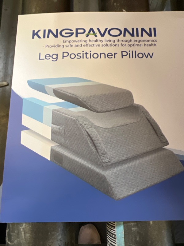 Photo 1 of 
Adjustable Leg Elevation Pillows for Swelling, Cooling Gel Memory Foam Wedge Pillows for After Surgery, Sciatica Back Knee Hip Ankles