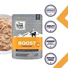 Photo 1 of "I and love and you" Feed Meow Wet Cat Food Toppers Boost Formula with Chicken