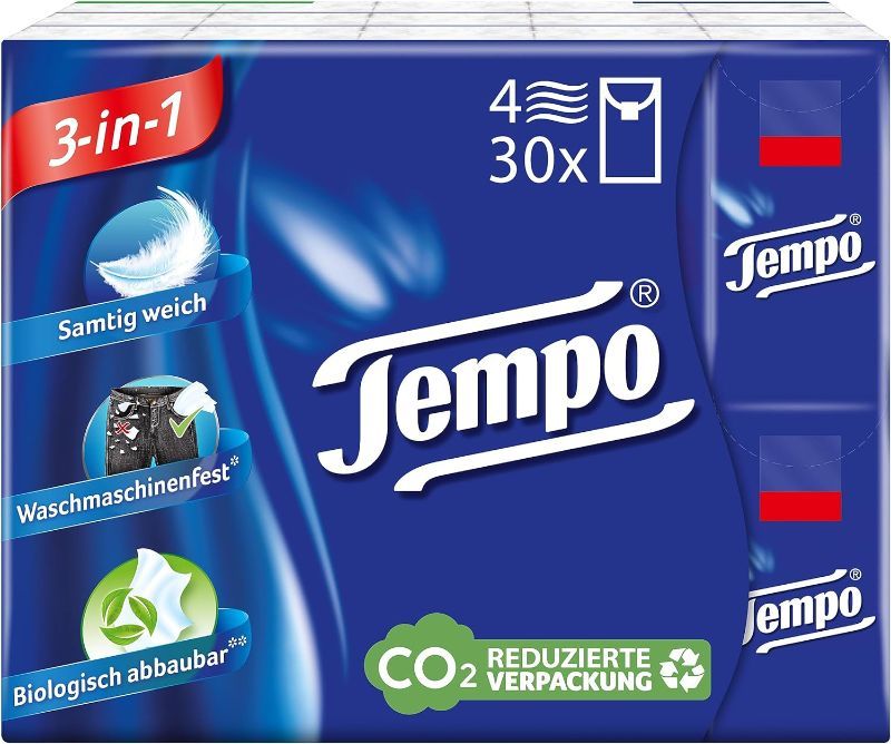 Photo 1 of Tempo Tissues 30 pack by Tempo