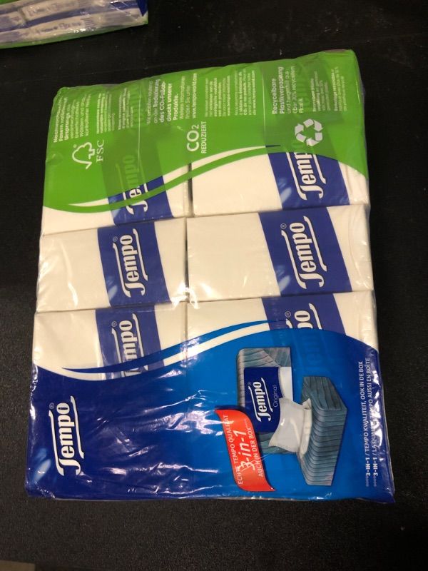Photo 1 of Tempo Tissues 30 pack by Tempo