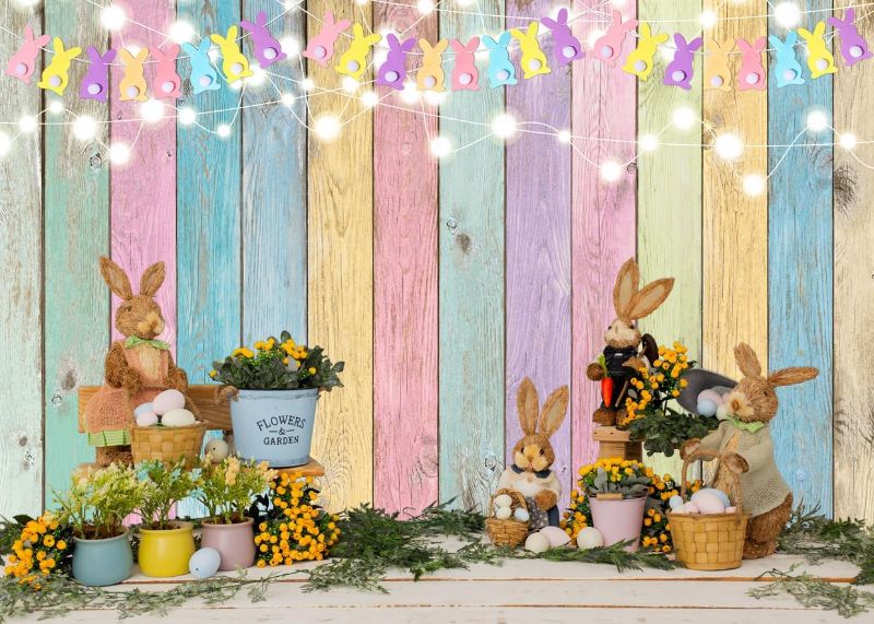 Photo 1 of (ROUGH ESTIMATE 10X8ft) Easter Backdrop 