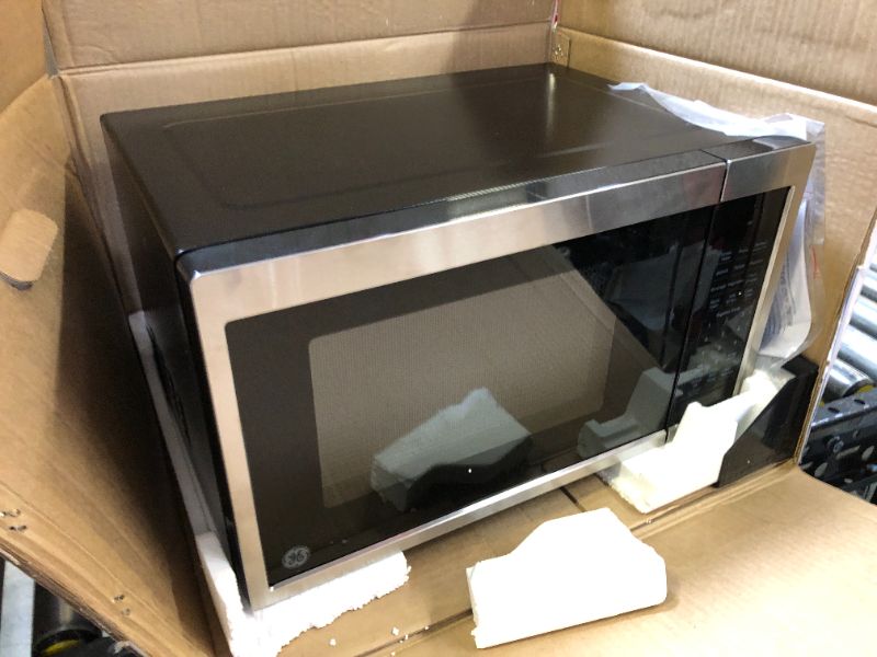 Photo 2 of 0.9 Cu. Ft. Capacity Smart Countertop Microwave Oven with Scan-to-Cook Technology