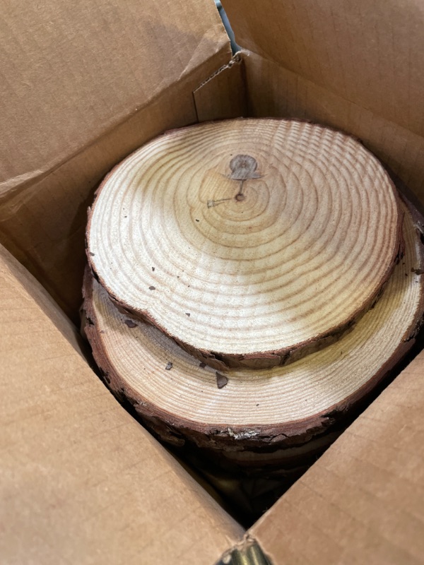 Photo 2 of 11-12 inch Wood Slices for centerpieces! Wood Slice centerpieces, Wood Rounds, Tree Slices