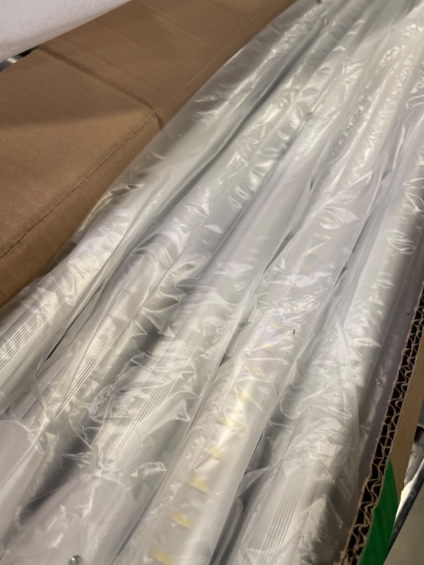 Photo 2 of 8ft LED Bulbs, 8 Foot LED Tube Light (20 Pack) 45W 6000lm 6500K, Super Bright,T8 Single Pin FA8 Lights, Clear Cover,8 foot LED Bulbs to Replace T8 T12 T10 Fluorescent Light Bulbs