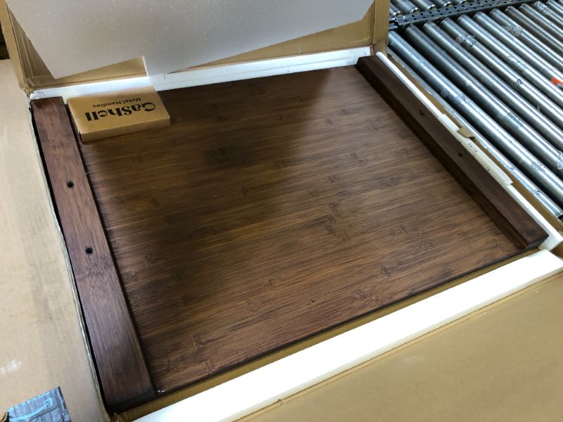 Photo 1 of Noodle Board Stove Cover with Handles, Multiple Stove Top Cover Board for Electric/Gas Stove Top(Retro Brown)