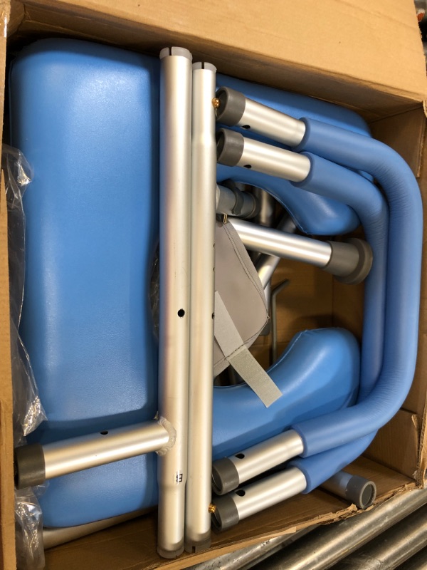 Photo 1 of Raised Toilet Seat Riser with Handles, Adjustable Height Toilet Safety Frame, Cozy Padded Elevated Toilet seat Riser for Seniors, Handicap,Pregnant, Safety Up to 350 lbs Capacity