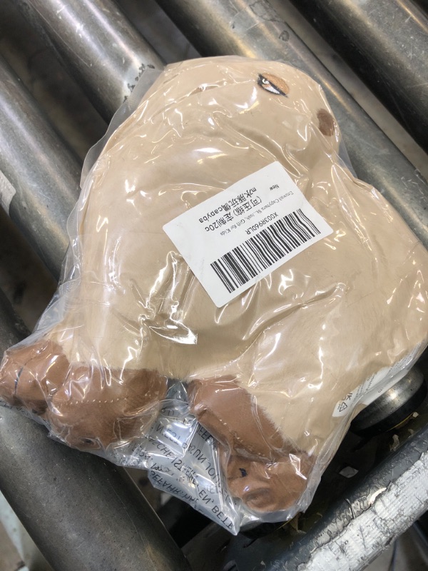 Photo 1 of Capybara Stuffed Animal, 9 inch Small Capybara Plush Toy, Realistic Cute Stuffed Capybara Plushie Gift for Kids, Brown