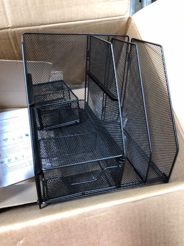 Photo 1 of DESK ORGANIZER BLACK