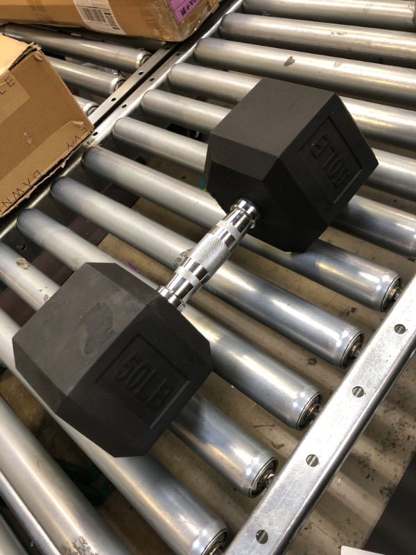 Photo 1 of 50 LB DUMBBELL