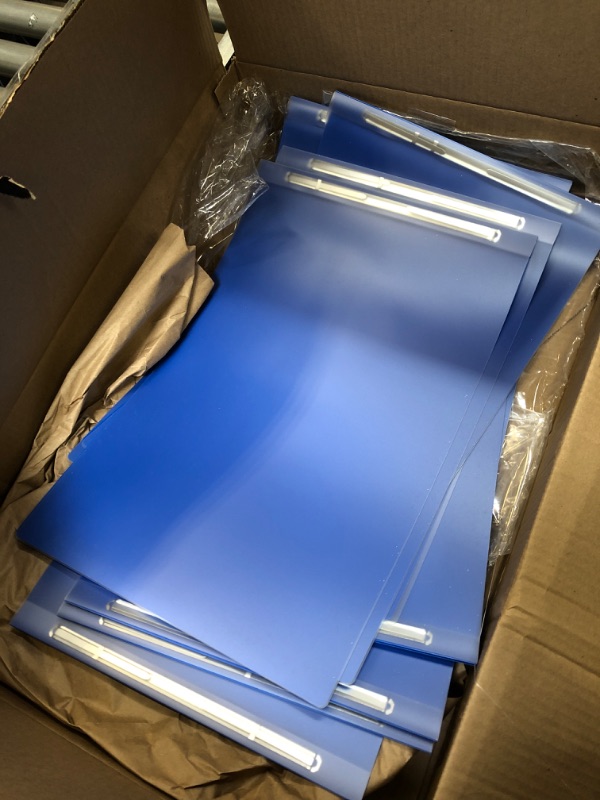 Photo 1 of 10 PCK FOLDER BLUE 