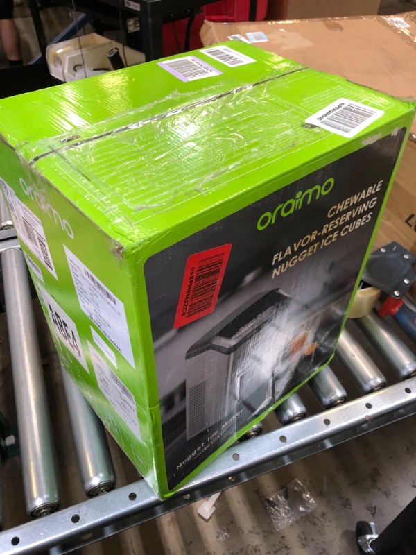 Photo 5 of 
Oraimo Nugget Ice Maker, Ice Makers Countertop, 26 Lbs/Day Tooth-Friendly Chewable Ice with Self-Cleaning, Auto Water Refill, Sonic Pebble Ice Machine
