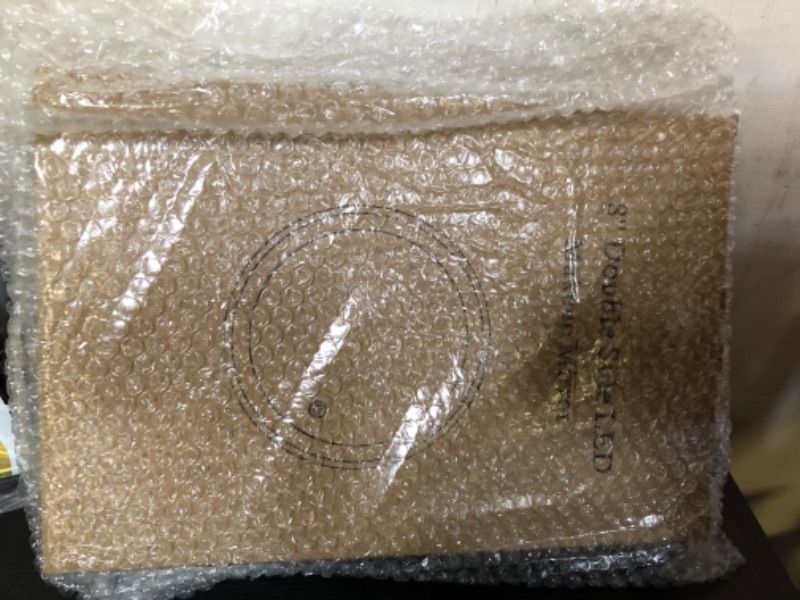 Photo 1 of zelaxy 8 Inch Makeup Vanity Mirror with Lights, Rechargeable Double Sided 1X 10X Magnifying Mirror, Lighted Makeup Mirror with 3 Color Lighting, Touch Sensor Dimming, Brightness Adjustable (Silver)