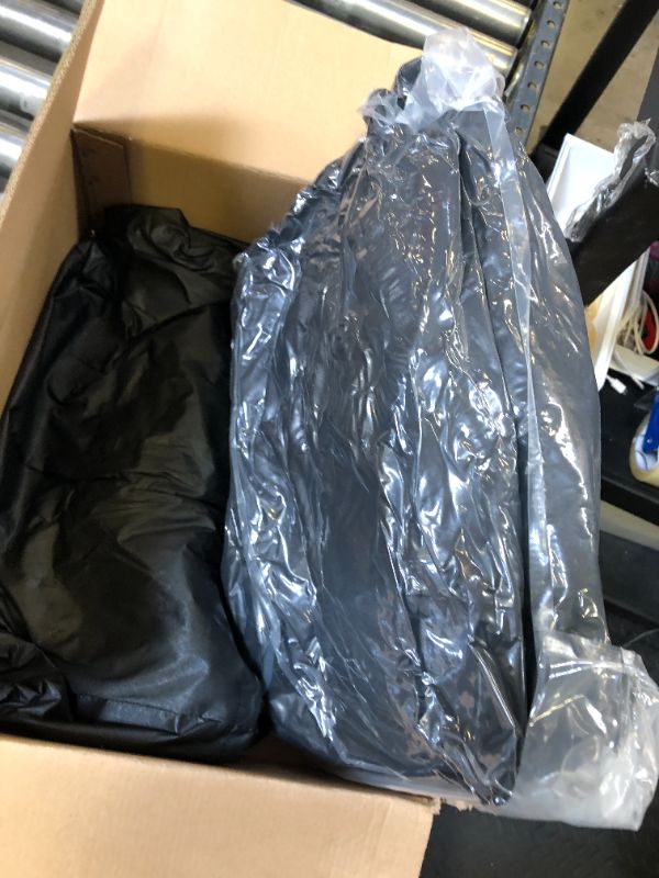 Photo 1 of 6-Layers PEVA New Material Truck Full Padded Car Cover Waterproof All Weather Weatherproof UV Sun Protection Snow Dust Storm Resistant Outdoor Exterior Custom Form-Fit Straps 180"-206" Black black B12 - TRUCK -?Fits size 180"-206"?
