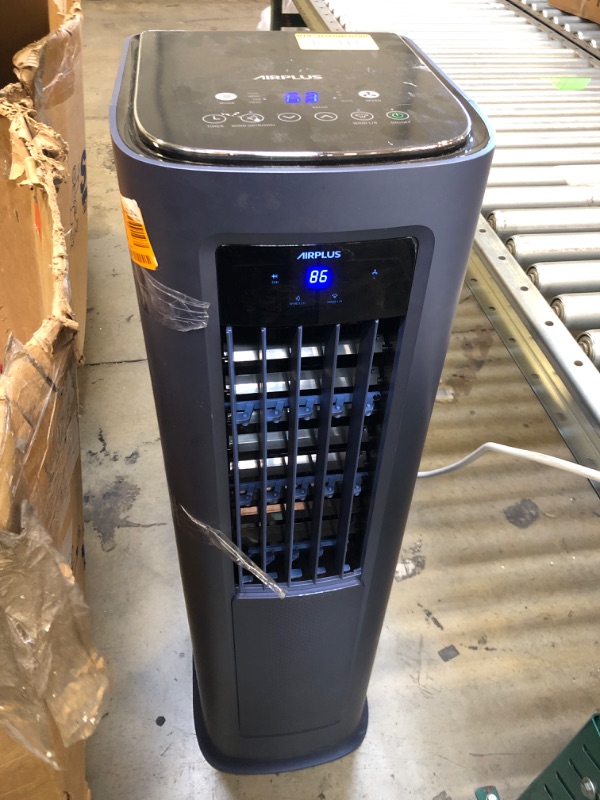 Photo 3 of 12,000 BTU (DOE) Portable Air Conditioner Cools 1,200 Sq. Ft. with Heater and Dehumidifier

