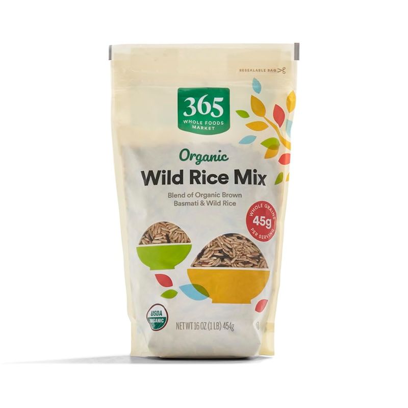 Photo 1 of 365 by Whole Foods Market, Rice Wild Mix Organic, 16 Ounce EXP FEB 09  2025