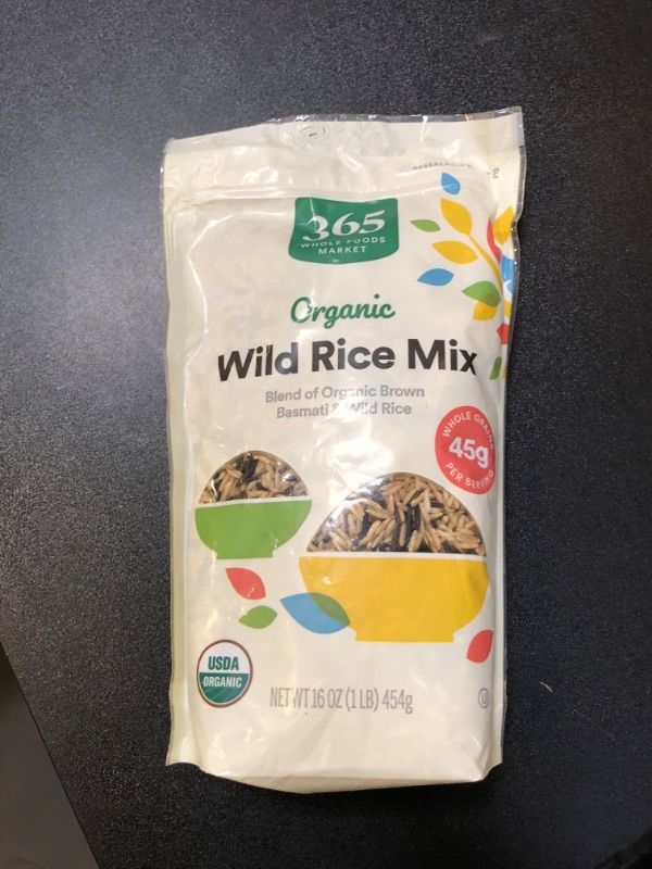 Photo 2 of 365 by Whole Foods Market, Rice Wild Mix Organic, 16 Ounce EXP FEB 09  2025