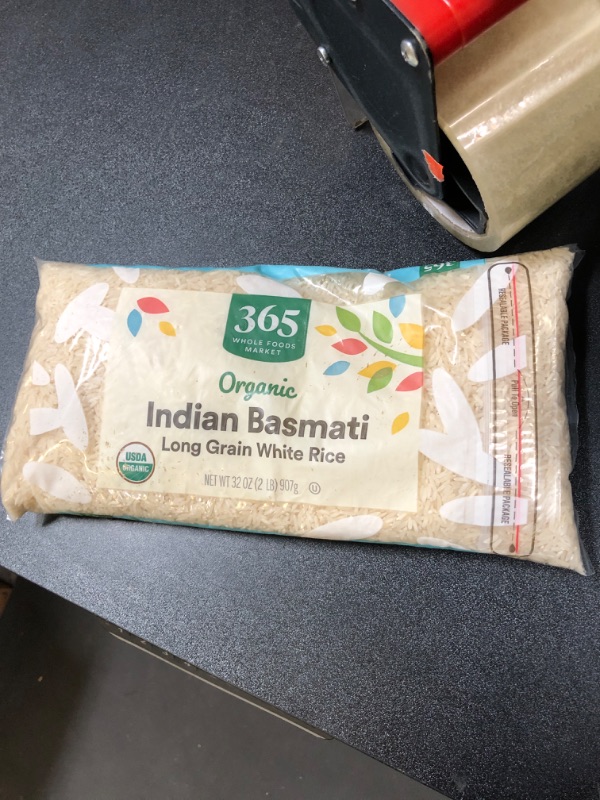 Photo 2 of 365 by Whole Foods Market, Organic White Basmati Indian Rice, 32 Ounce 2 Pound (Pack of 1) EXP FEB 16 2025