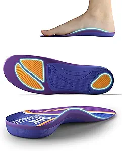 Photo 1 of Arch Inserts, QBK Shoe Comfort Inserts Women and Men Suitable for Flat Feet, High Arch, Supination, Use for Walking, Hiking M
